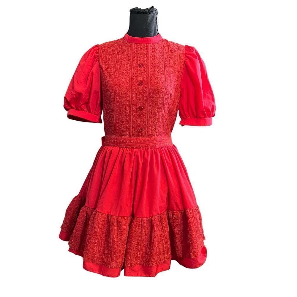 Trickz Nā TreatzāSmall Dolls kill Pearl killer farm scarlet red tutu dress only